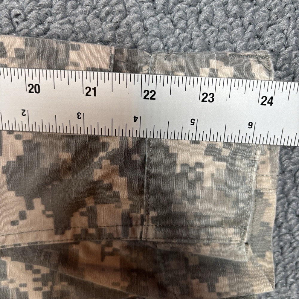 US Military ACU Field Jacket Mens Medium Regular‎ Grey Digital Camo UCP Coat - Picture 8 of 10
